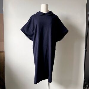 homspun Japan Collared Wool Dress